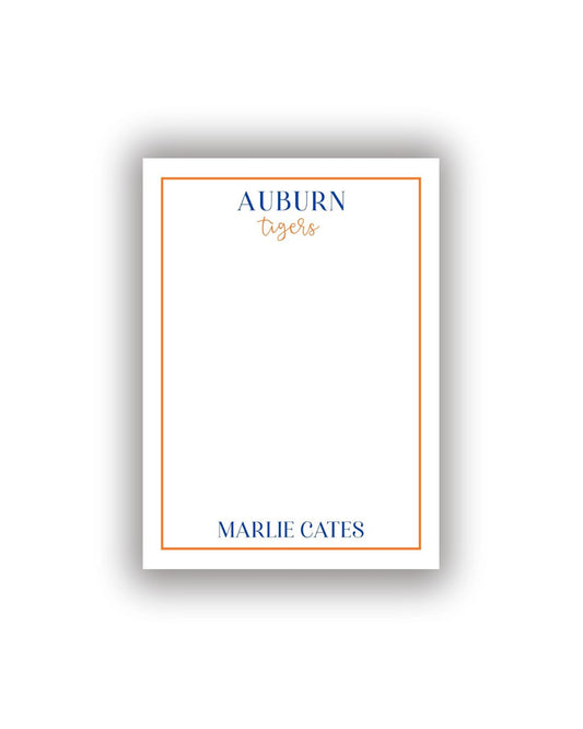 School Spirit Personalized Notepad