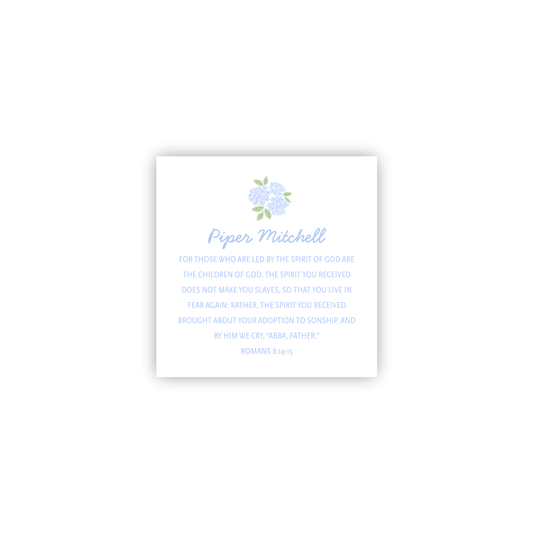 Romans 8:14-15 Personalized Print- DIGITAL FILE