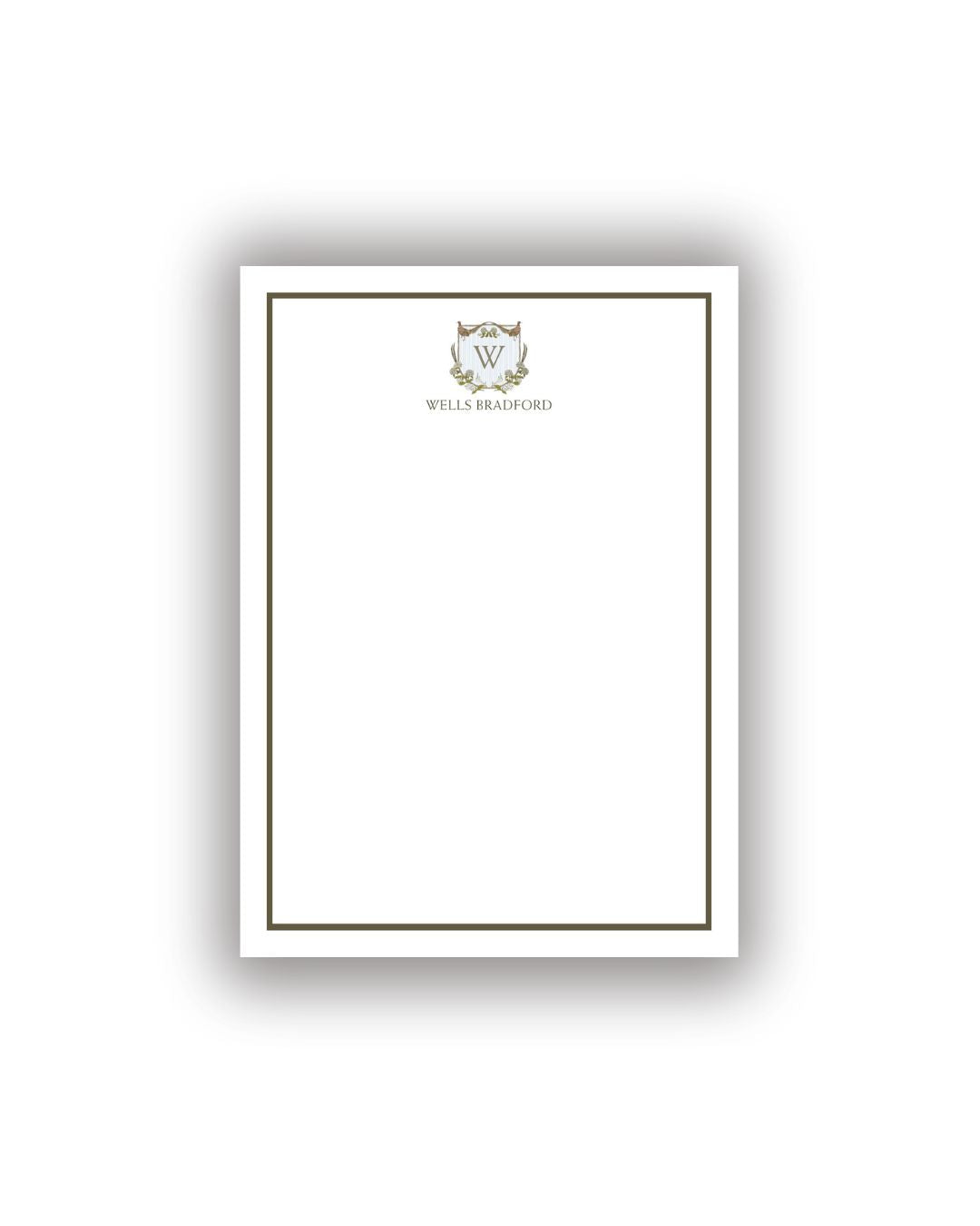 Pheasant personalized notepad