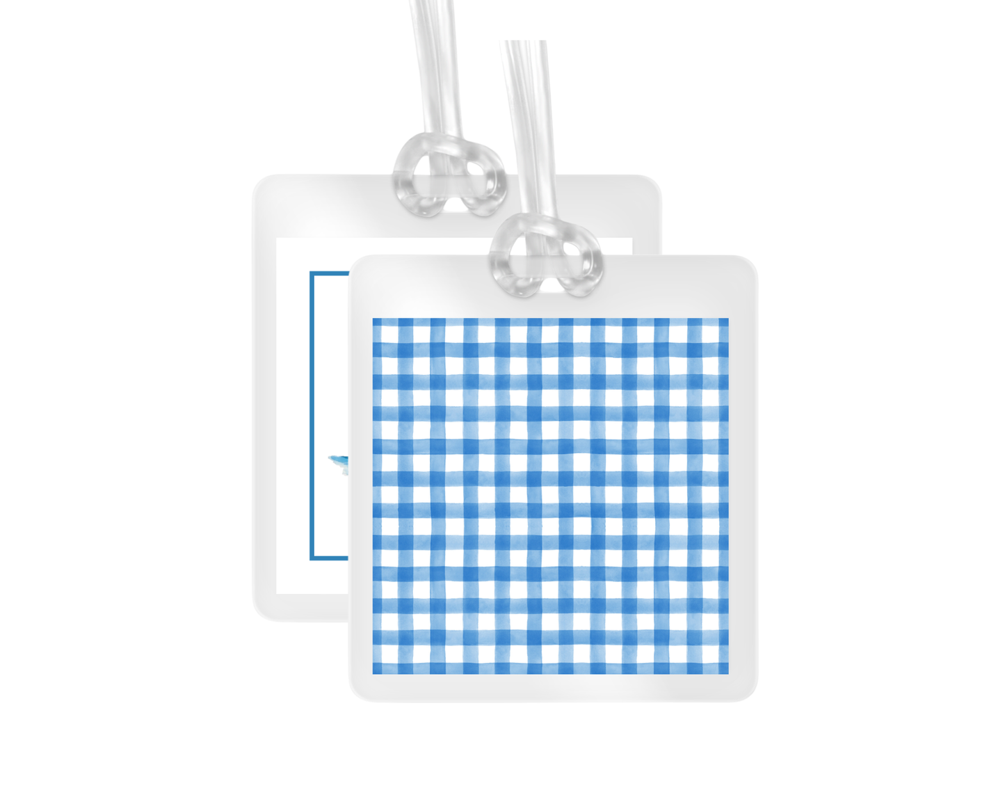 Sailboat personalized bag tags