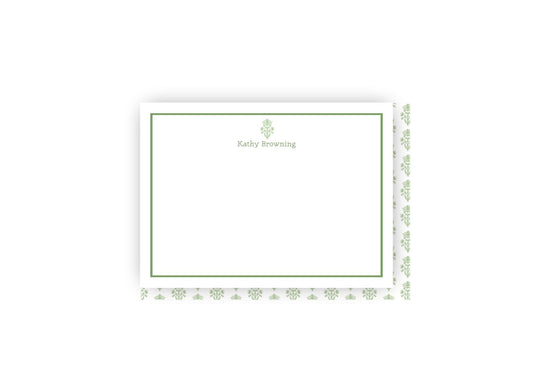 Lovely Block Print stationery set