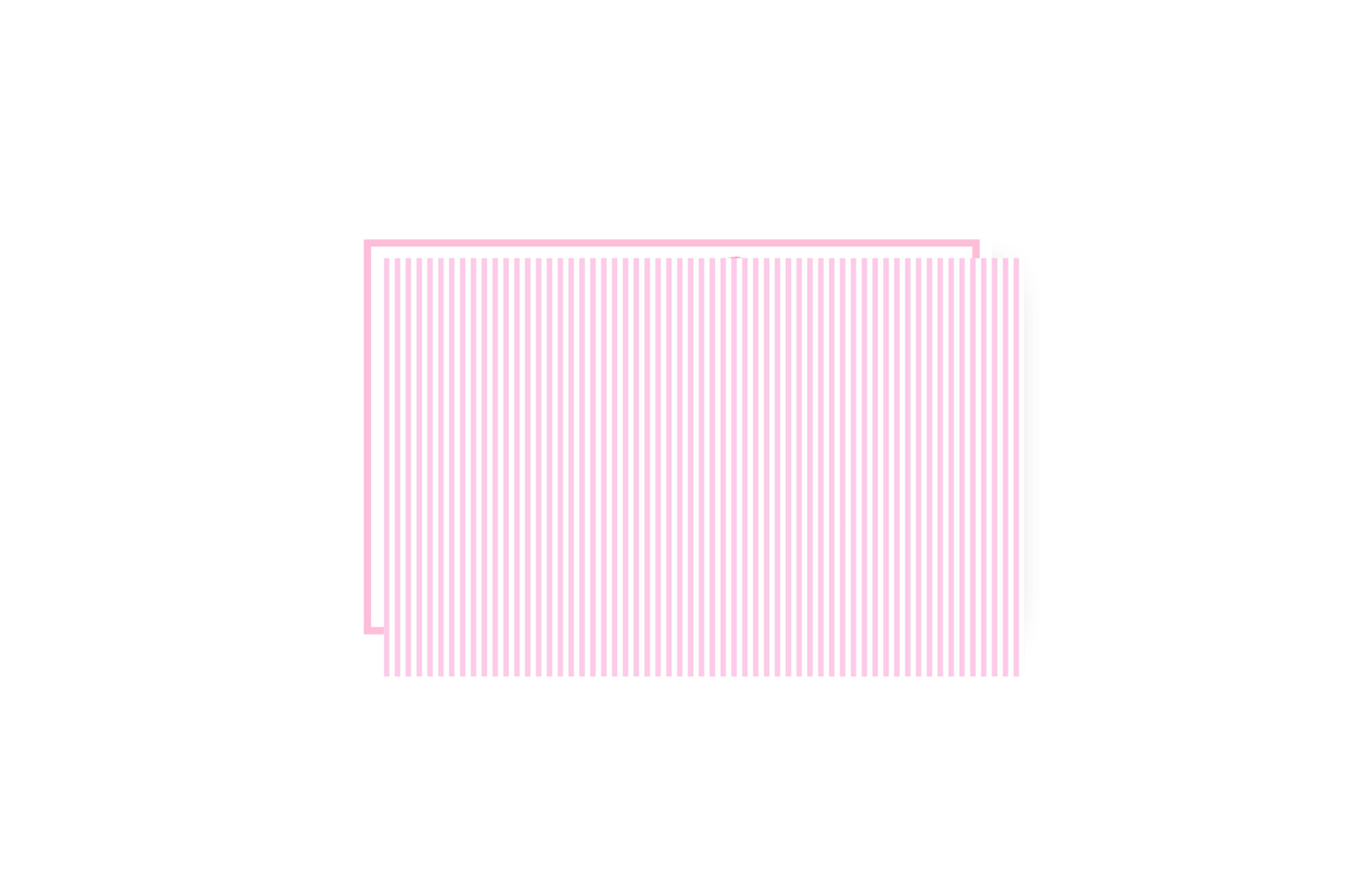 Pink Crab and Stripe personalized placemat