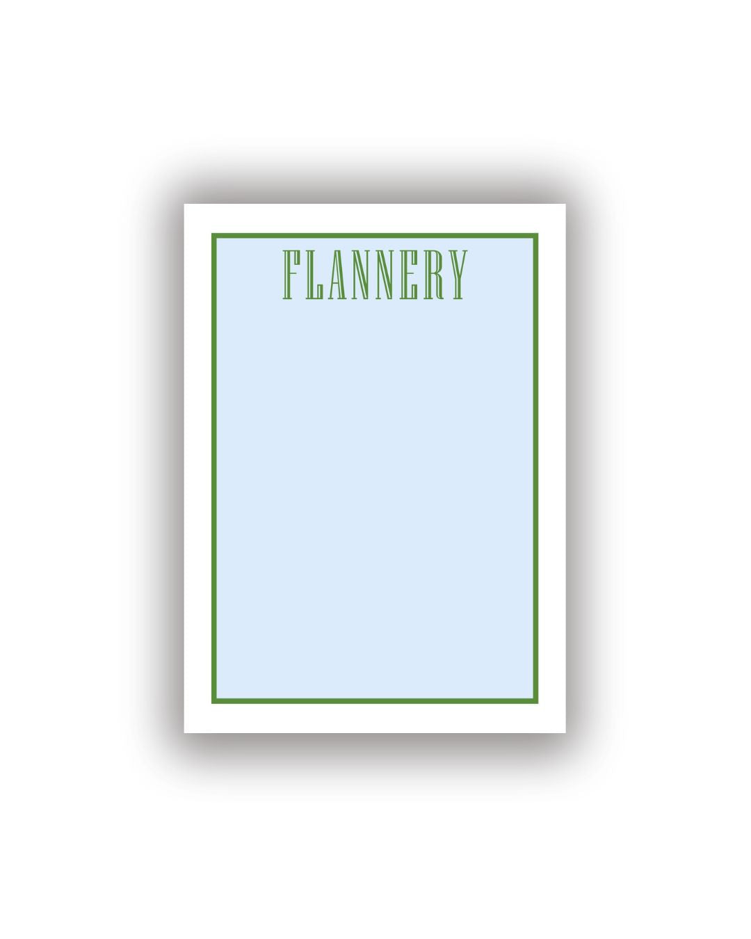 Colorful Two Tone Personalized Notepad