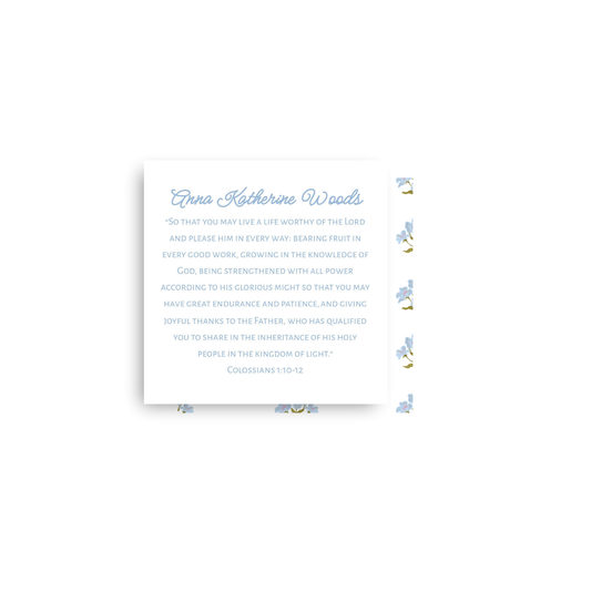 Colossians 1:10-12 Personalized Print- DIGITAL FILE