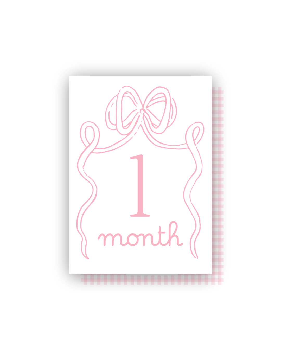 Pink Ribbon Milestone Cards