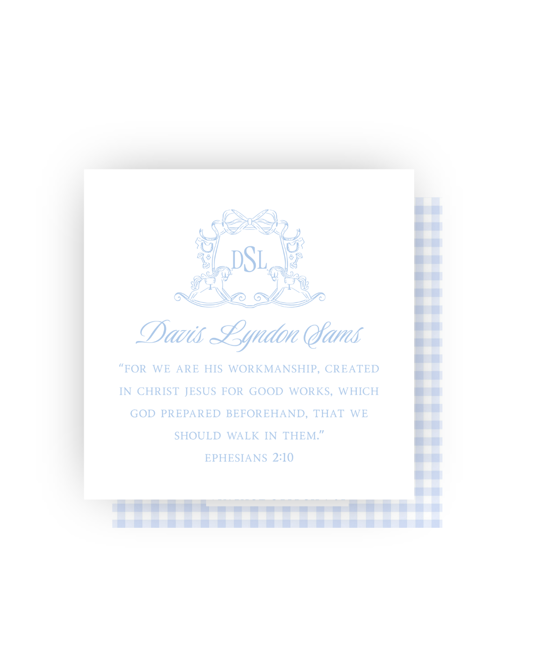 Ephesians 2:10 Personalized Print- DIGITAL FILE