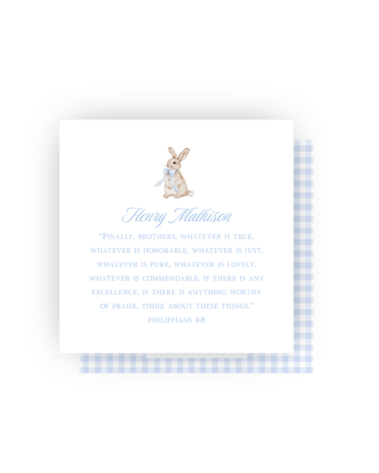 Philippians 4:8 Personalized Print- DIGITAL FILE
