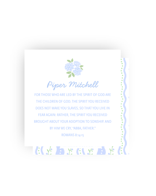Romans 8:14-15 Personalized Print- DIGITAL FILE