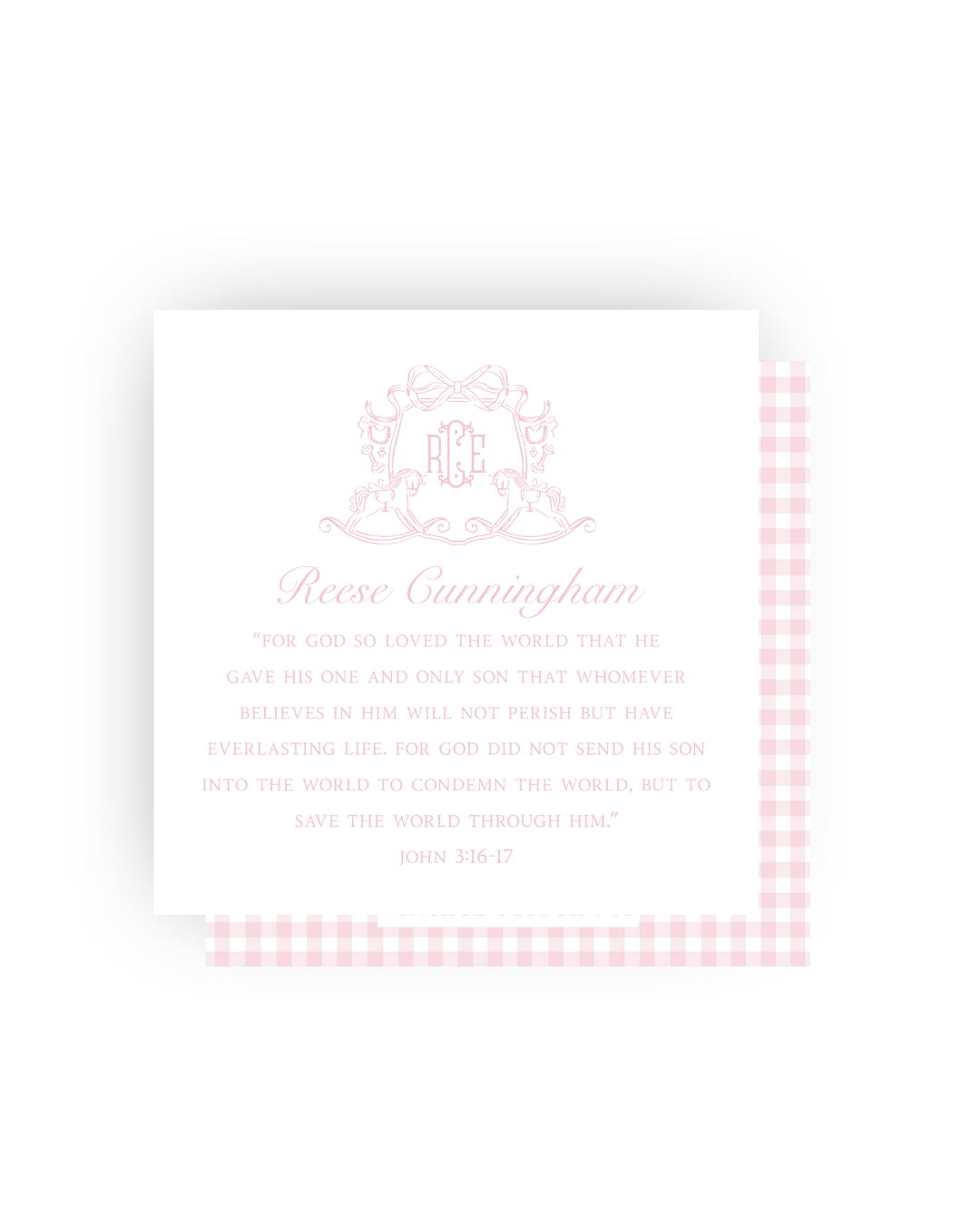 John 3:16-17 Monogrammed Print- DIGITAL FILE