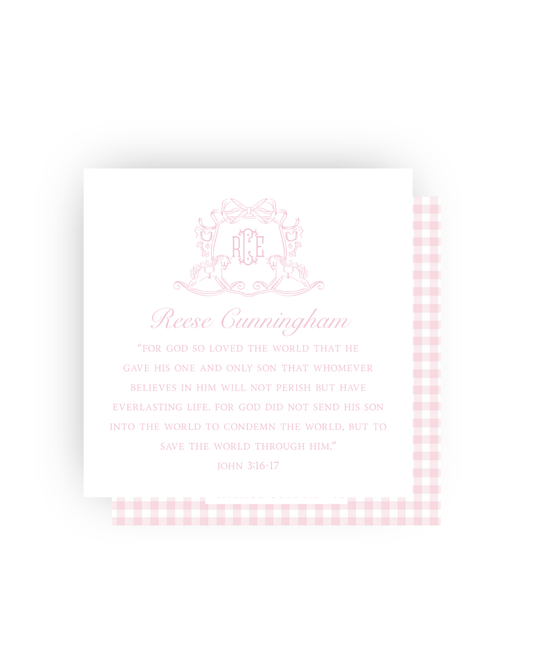 John 3:16-17 Monogrammed Print- DIGITAL FILE