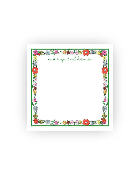 Liberty Inspired Square personalized notepad