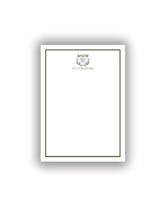 Pheasant personalized notepad