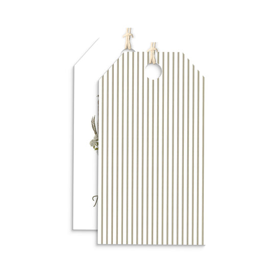 Pheasant Crest Personalized hang tags