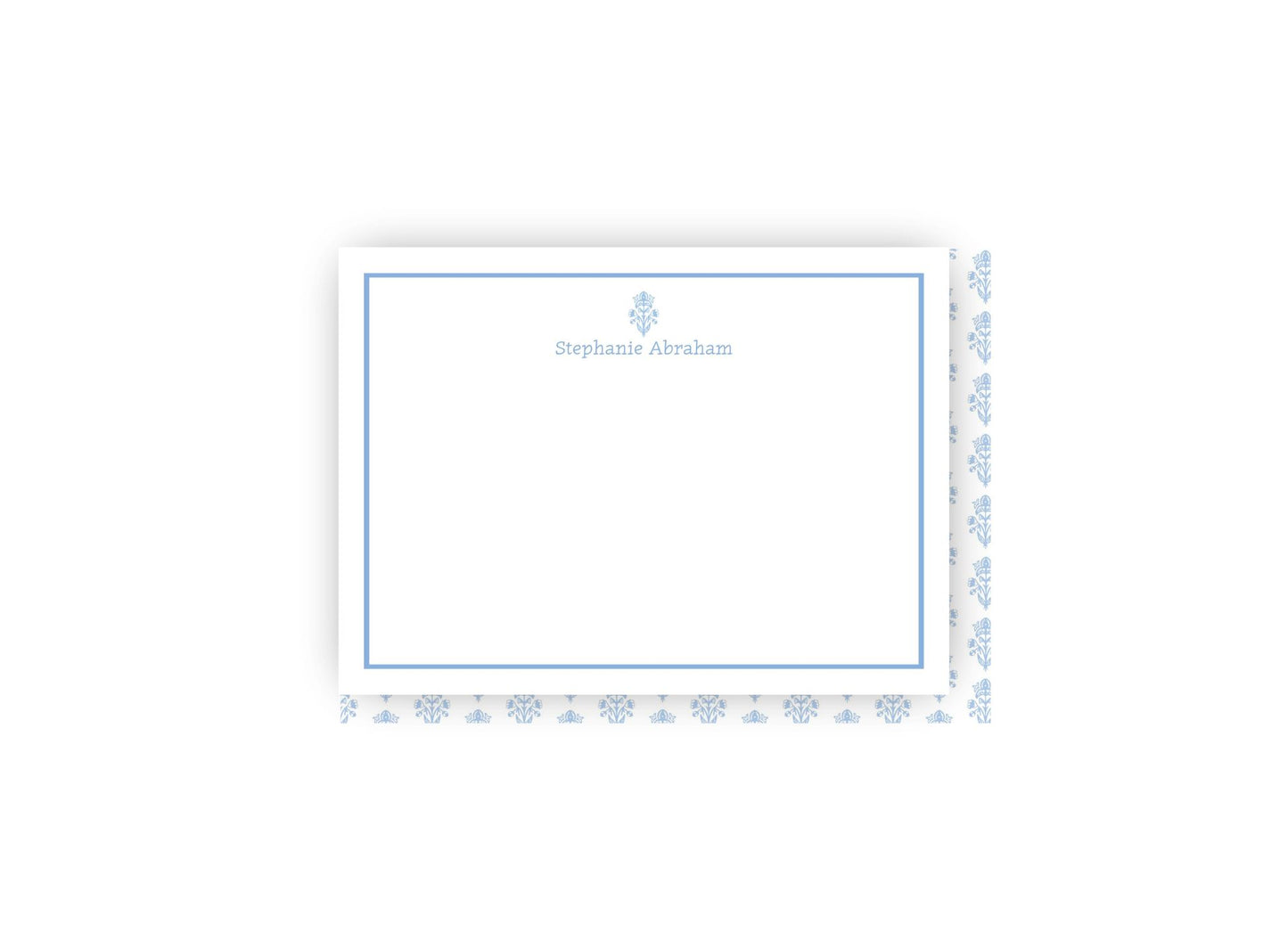Lovely Block Print stationery set