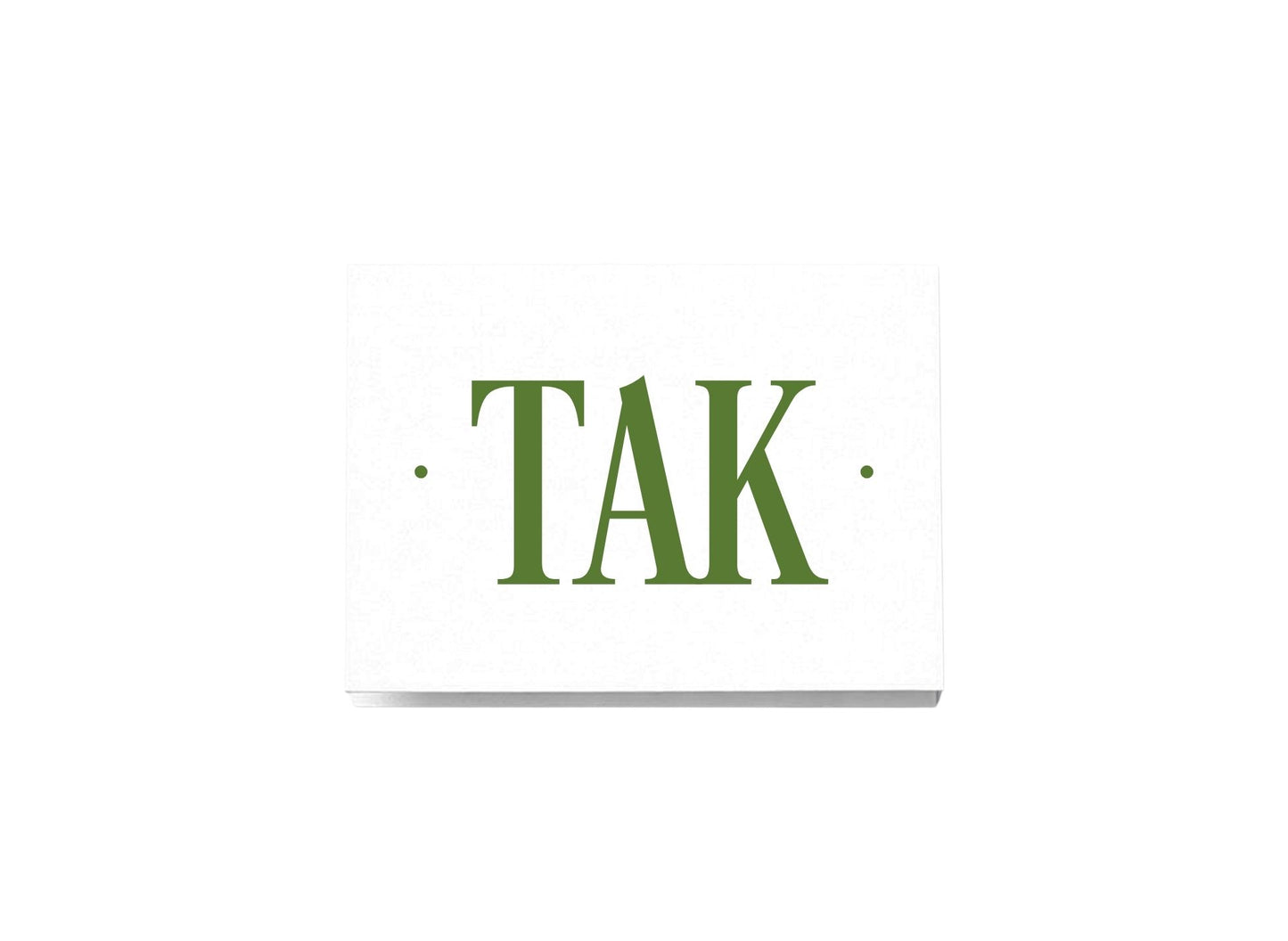 Handsome Initial Folded Notecards