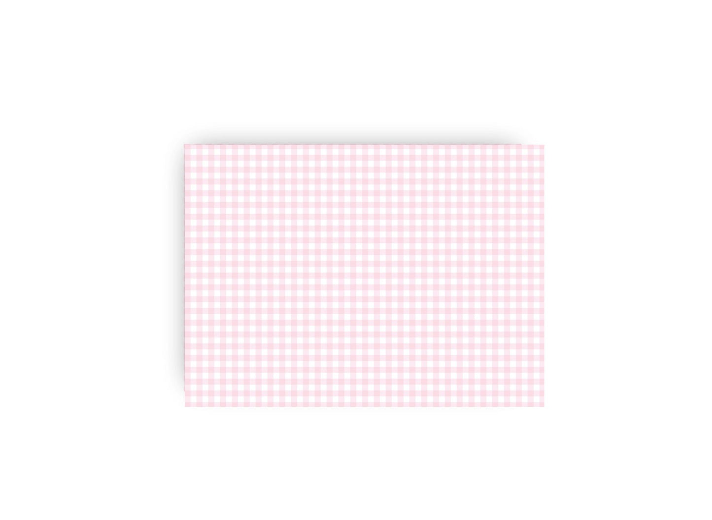Chaco Pink and Green Personalized Notecards