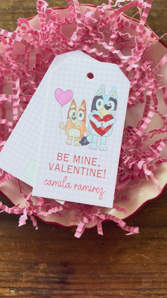 Blue heeler valentines