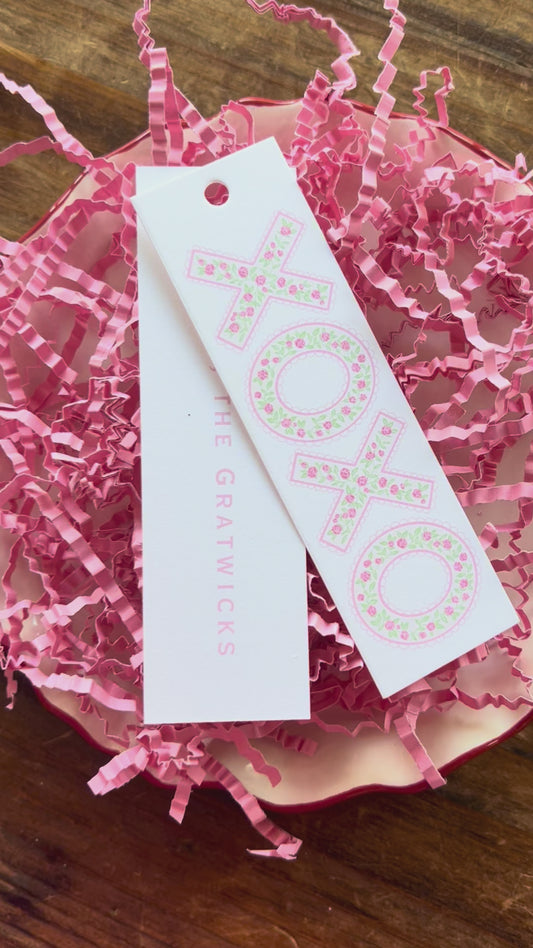 XOXO skinny valentines